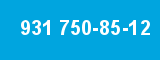 931 750-85-12